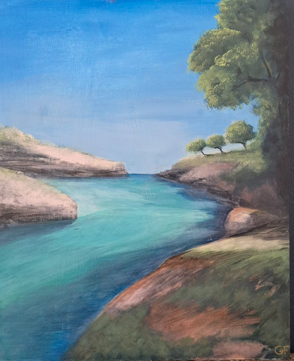Island Moods 112 — Original Plein Air Painting
