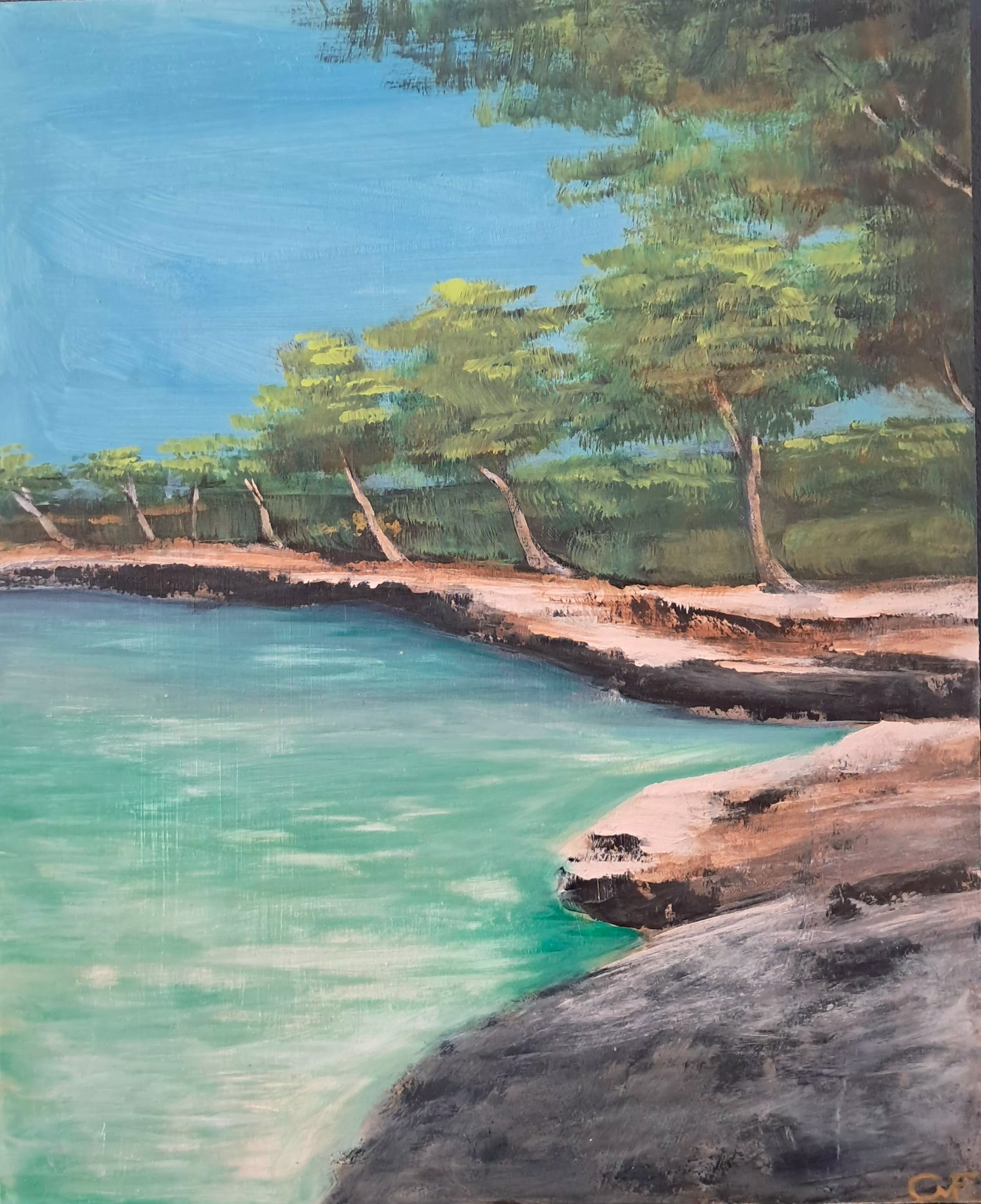 Island Moods 118 — Original Plein Air Painting