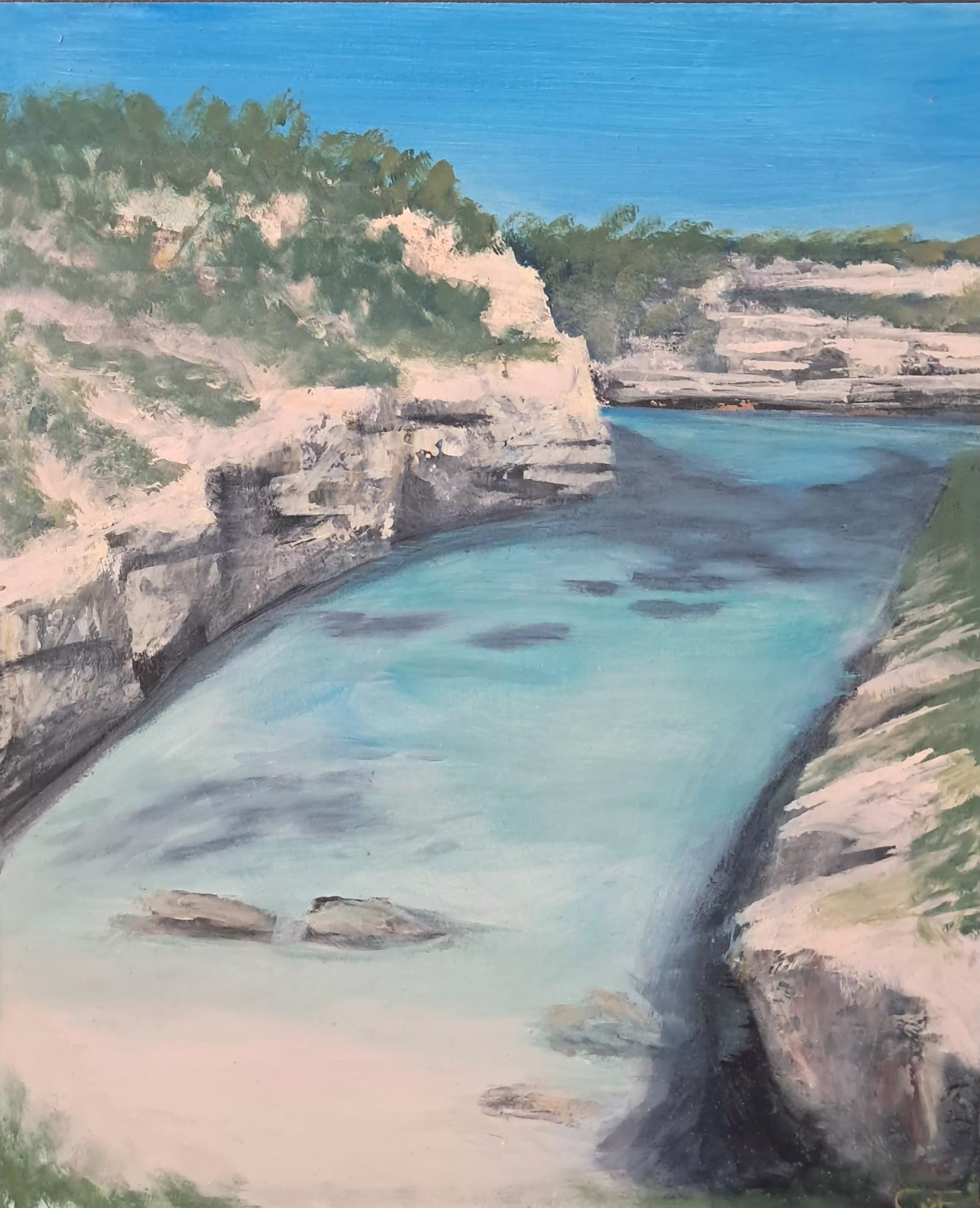Island Moods 119 — Original Plein Air Painting
