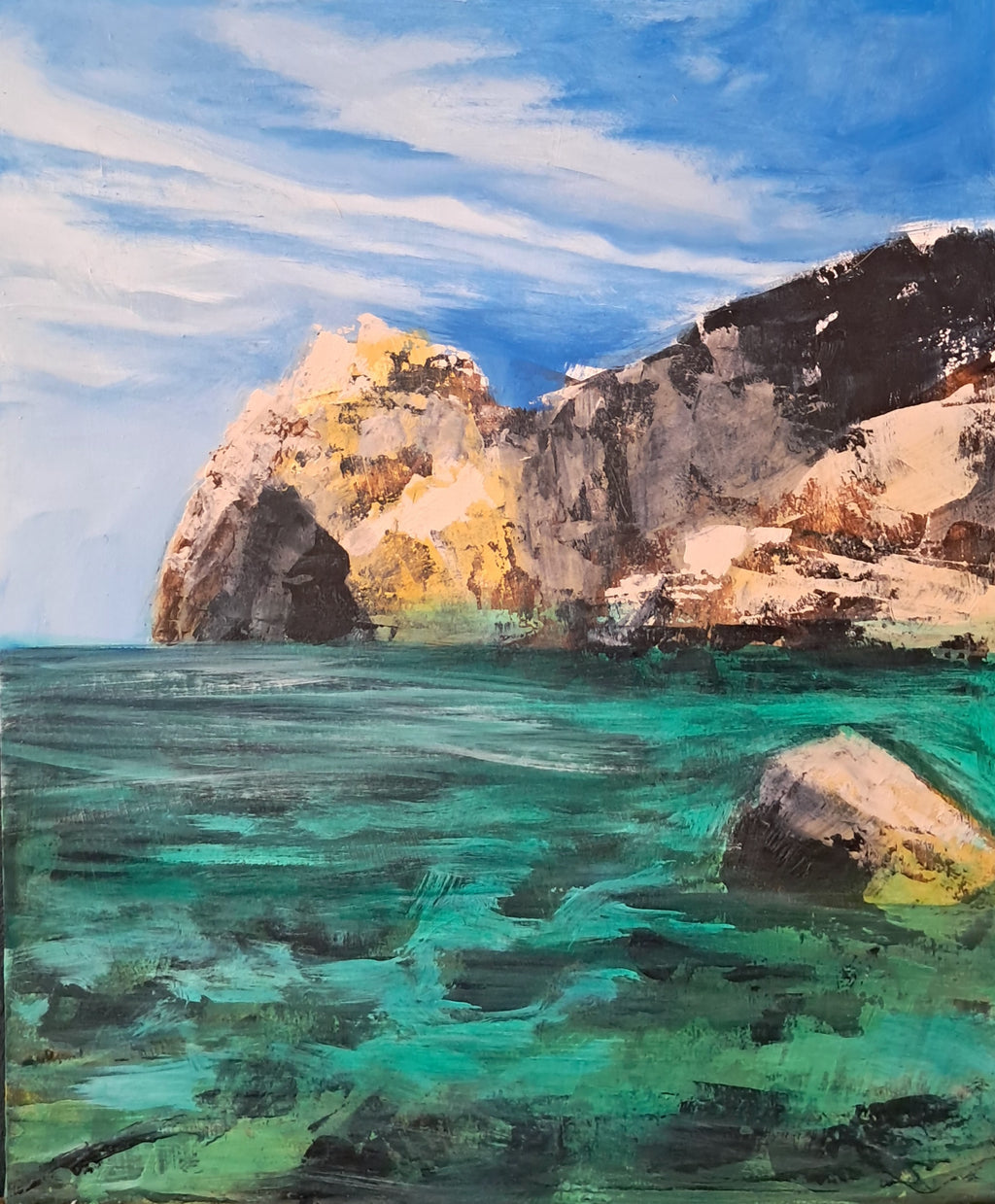 Island Moods 131 — Original Plein Air Painting