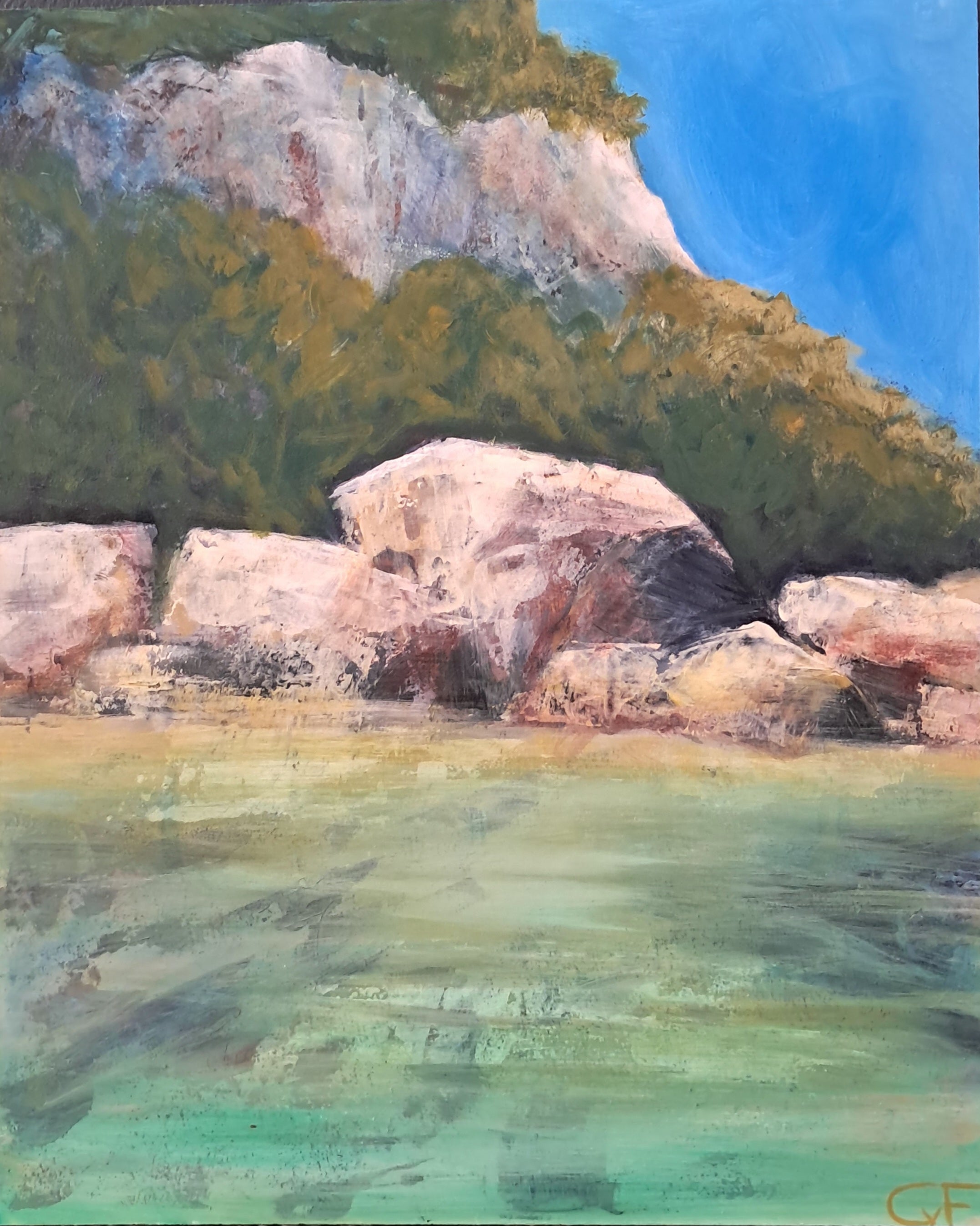 Island Moods 130 — Original Plein Air Painting