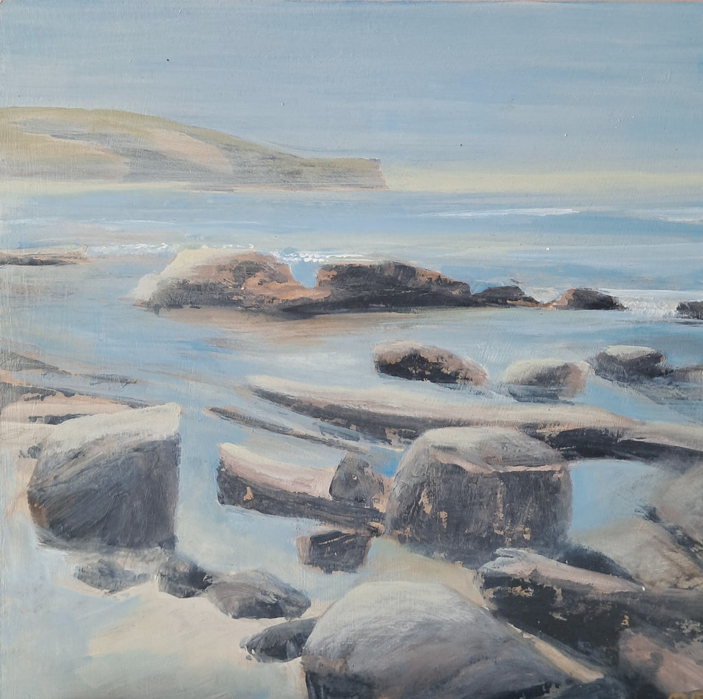 Mediteranean Shore 226 — Original Plein Air Painting