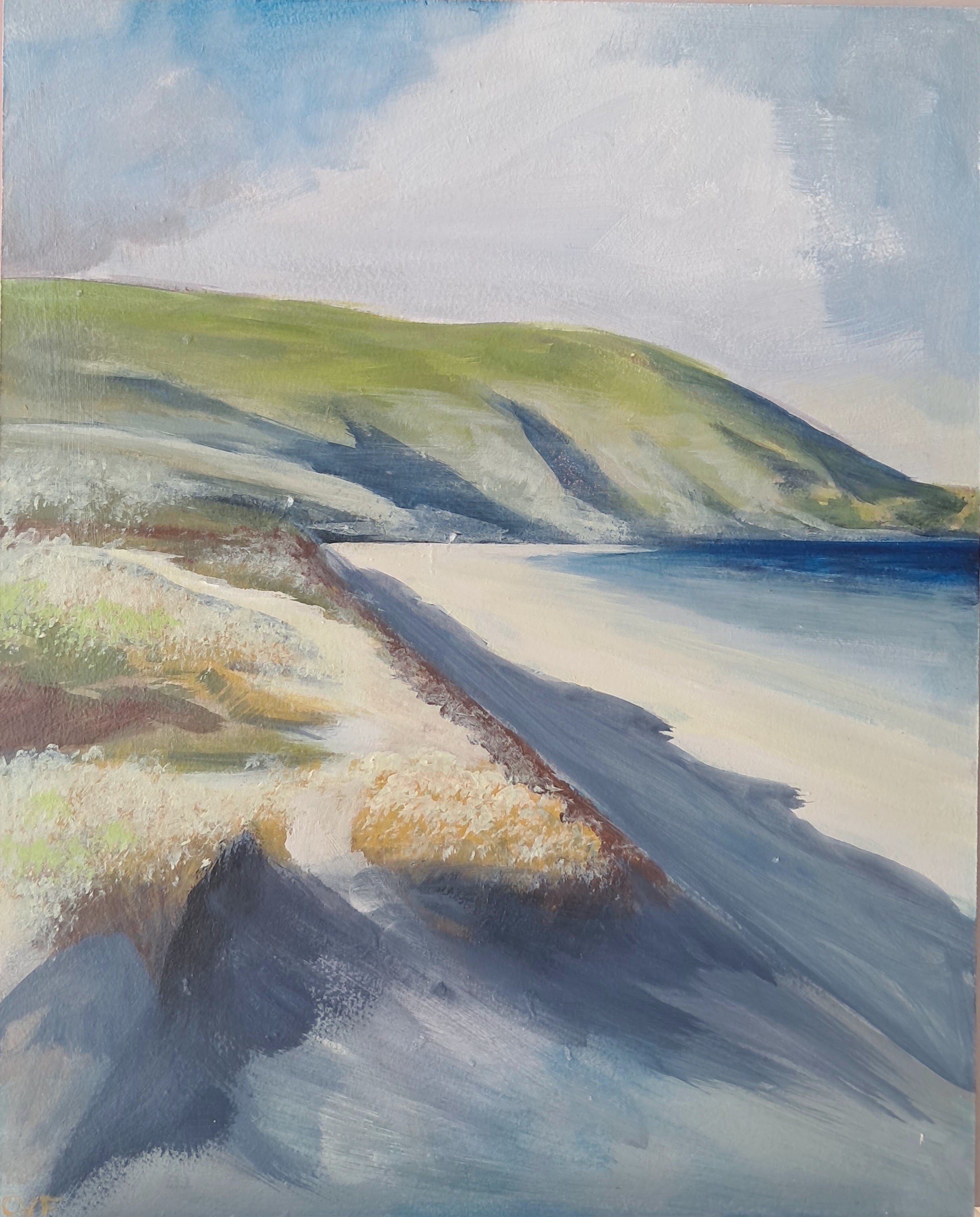 Island Moods 140 — Original Plein Air Painting
