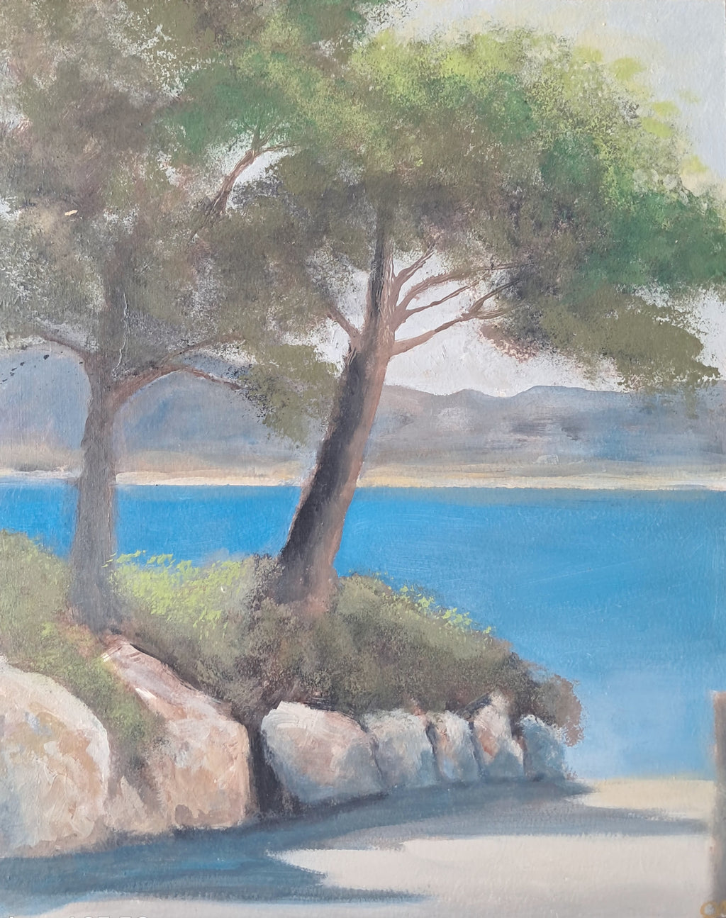Island Moods 141 — Original Plein Air Painting
