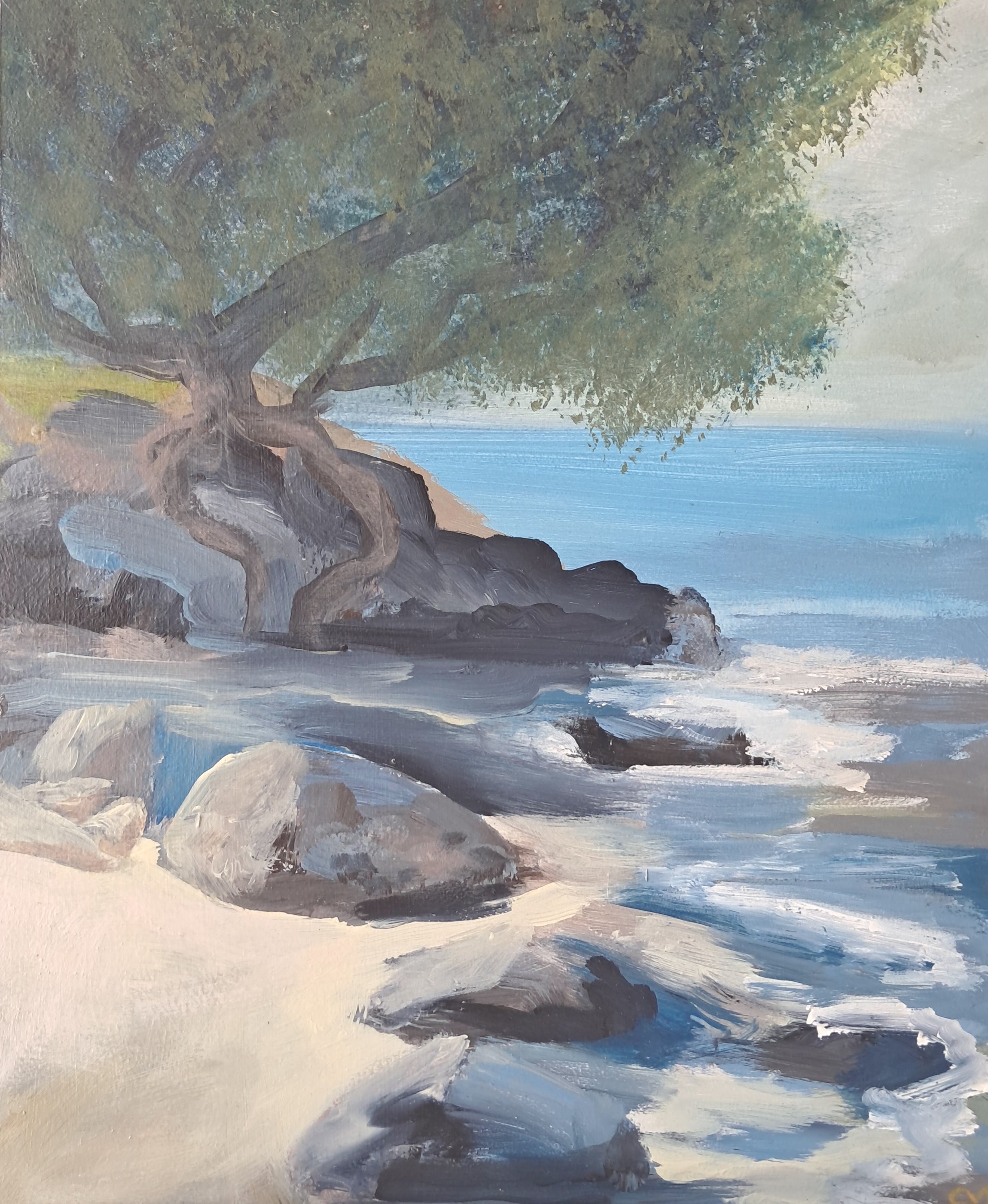Island Moods 139 — Original Plein Air Painting