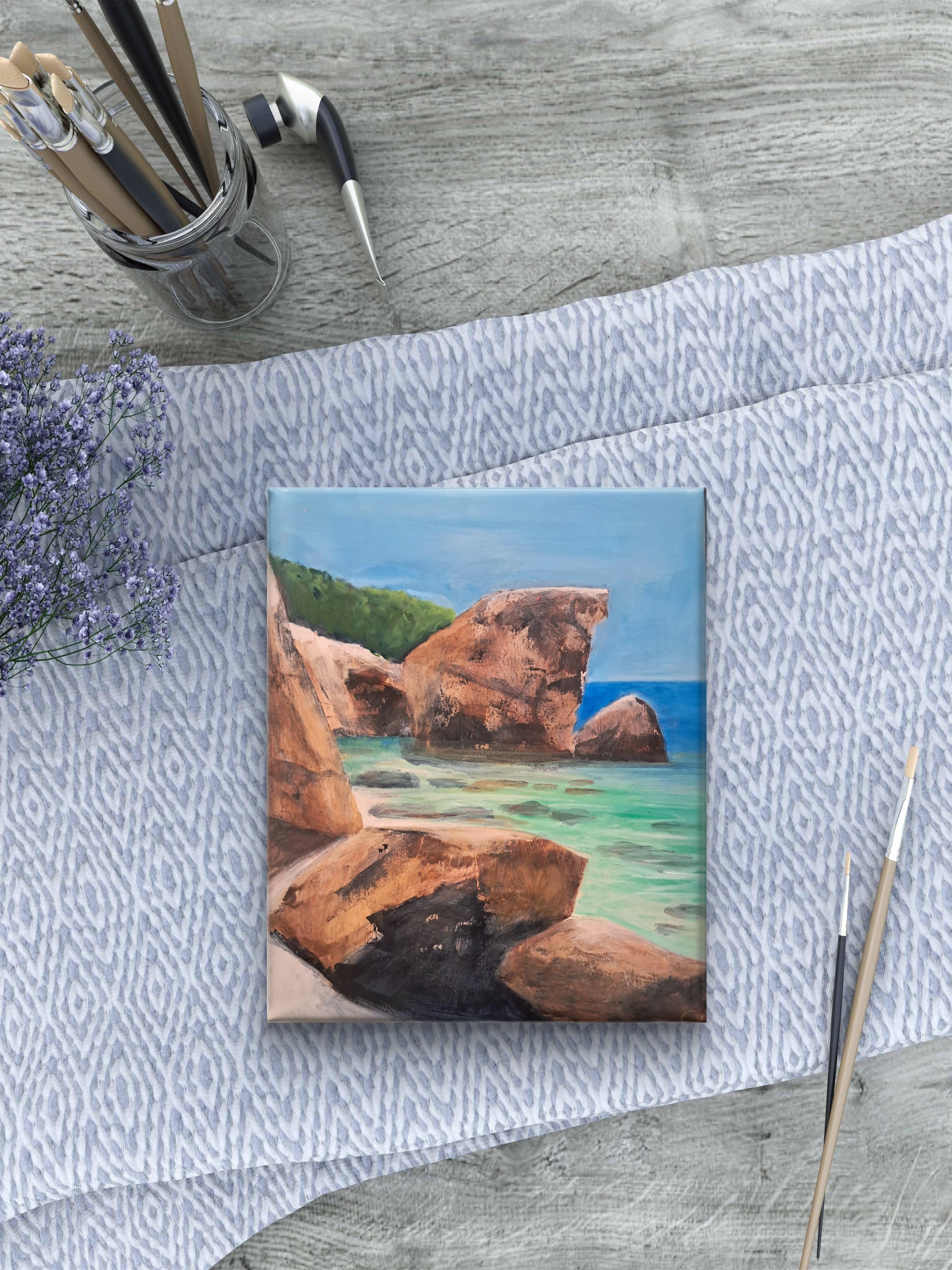 Island Moods 121 — Original Plein Air Painting