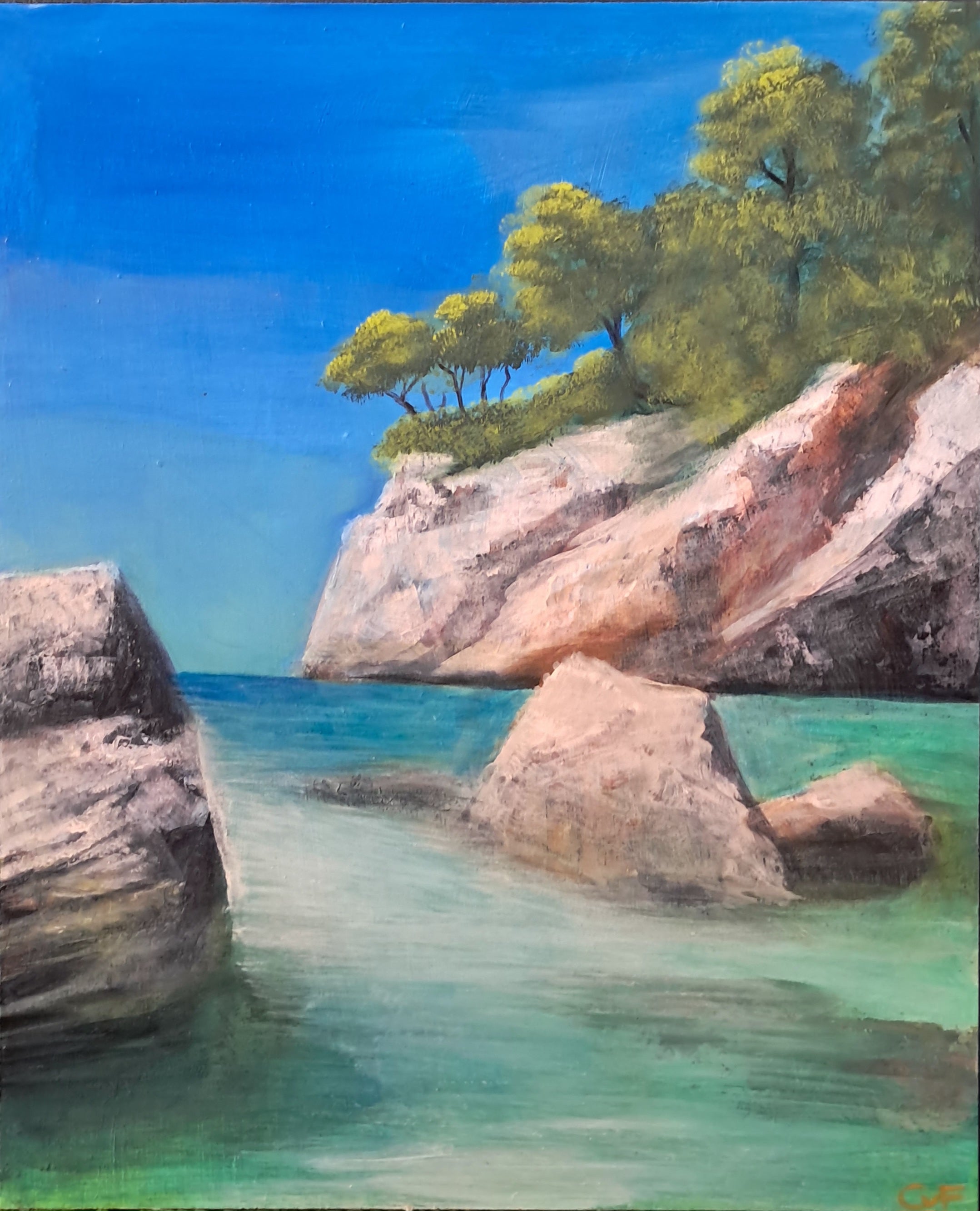 Island Moods 138 — Original Plein Air Painting